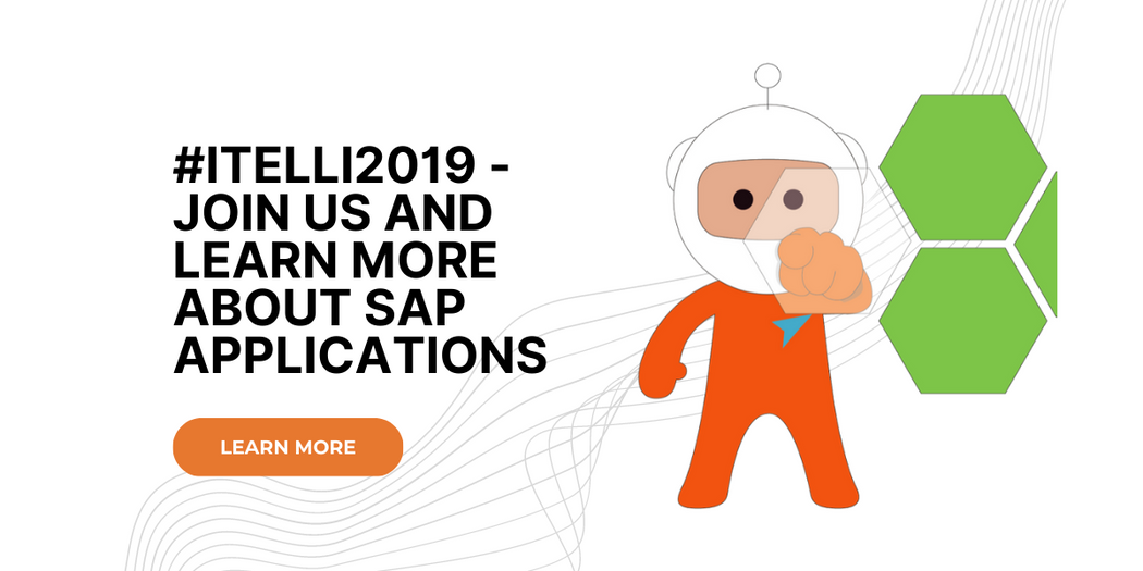 #itelli2019 - Join Us and Learn More About SAP Applications